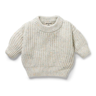 Wilson & Frenchy - Cookie and Cream Organic Knitted Jumper